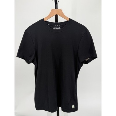 HAVN Lambs WaveStopper Mens S 360 EMF Blocking Silver UPF 50 Black Crew Neck Tee
