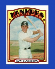 1972 Topps Set-Break #203 Ron Blomberg NR-MINT *GMCARDS*
