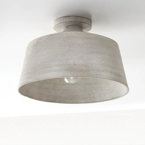 Capital Lighting 235311 Quarry 14"W Semi-Flush Ceiling Fixture - Clay - Picture 12 of 12
