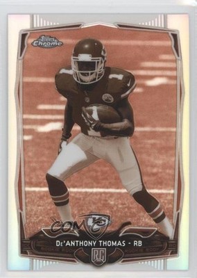 2014 Topps Chrome Sepia Refractor 98/99 De'Anthony Thomas #155 Rookie RC 0o9