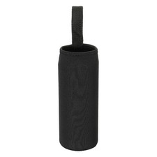 2Pcs Water Bottle Sleeve 500ml Neoprene Carrier Glass Bottle Cover Black