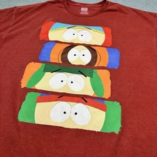South Park T Shirt Mens 2XL XXL Comedy Central Cartman Kenny Kyle Stan 