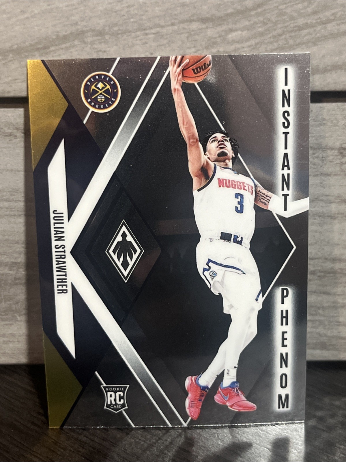 2023-24 Panini Phoenix - Instant Phenom Julian Strawther #6 Silver (RC)