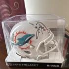 Zach Thomas Miami Dolphins Mini Helmet Signed BAS HOF 2023 Original