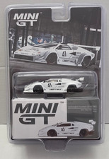 Mini GT 1/64 Lamborghini Countach LB Works 2024 Tokyo Auto Salon White B6