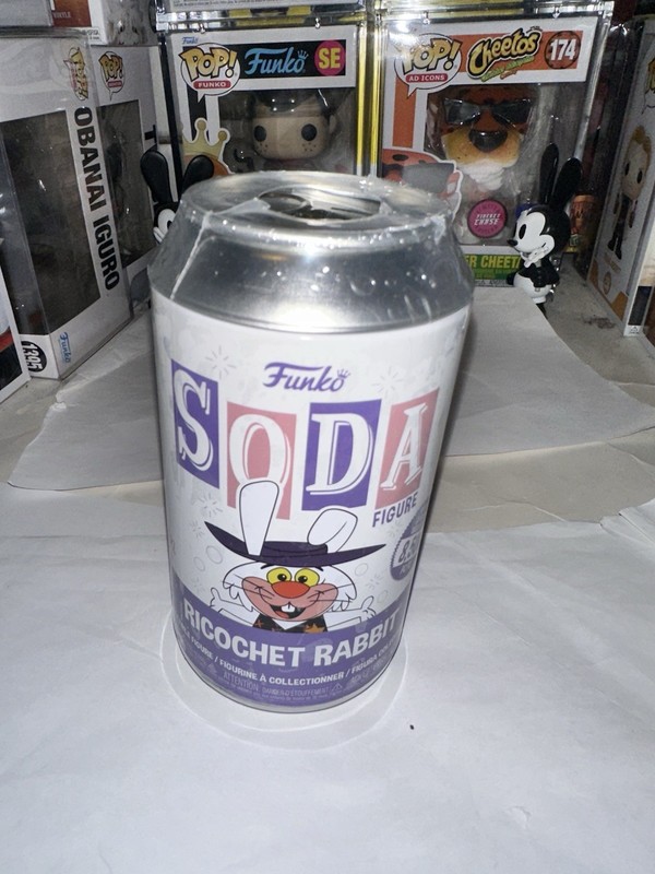 Funko Soda Pop Ricochet Rabbit New Sealed.