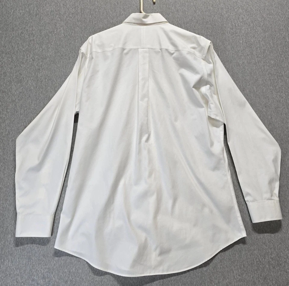 Jos. A. Camisa de vestir Bank Travelers Collection para hombre 16,5 beige algodón ajuste a medida Foto 2 de 4