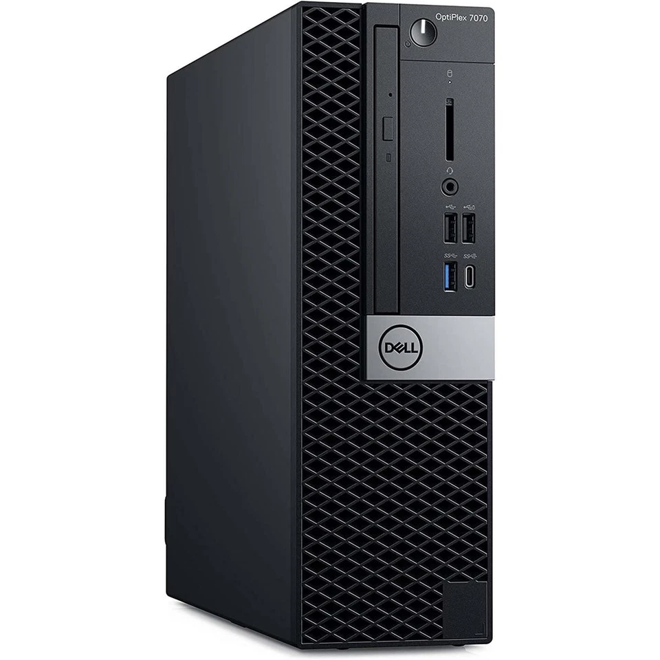 Dell 7070 SFF i5 9500 8GB RAM SSD 256GB Desktop Computer Desktop Windows 10 PC - Image 3 of 4
