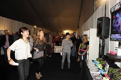 Agnes Monica Savannah Outen at Ubisoft's Just Dance 2 at the Amer- 2010 Photo