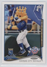 2014 Topps Opening Day Mascots Sluggerrr Kansas City Royals Mascot #M-1 0c4