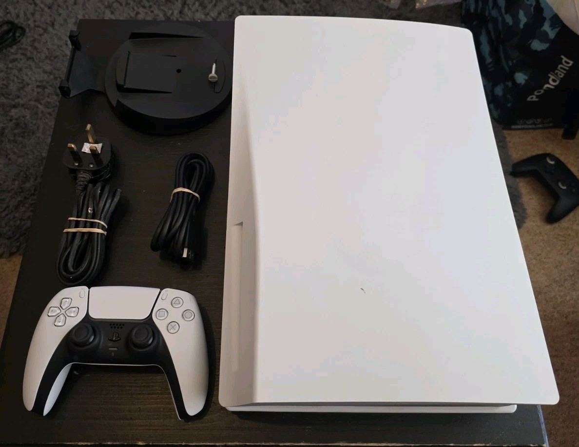 Sony PlayStation 5 PS5 Blu-Ray Disc Edition Console - White