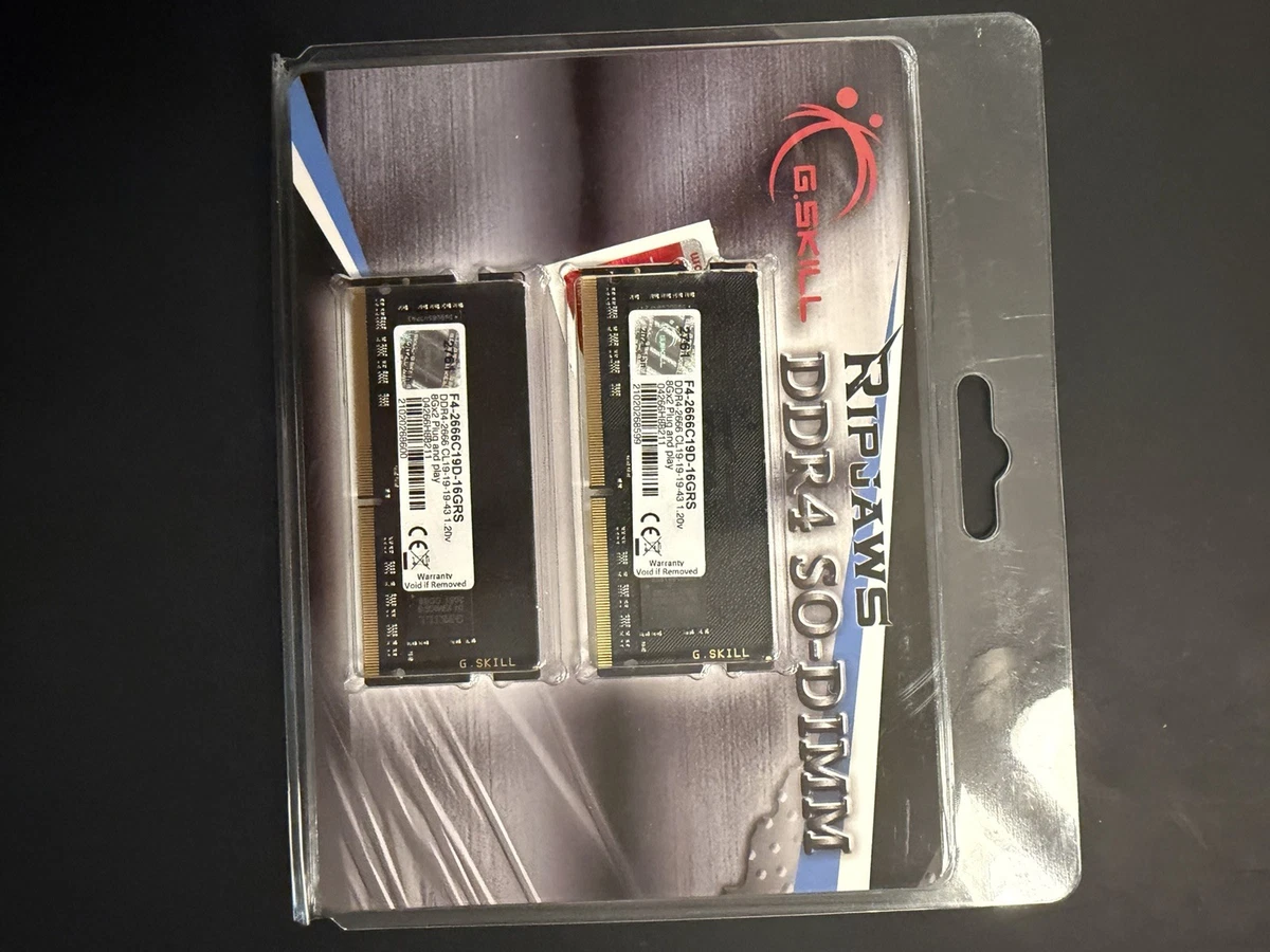 G. SKILL Computer PC4-21300 (DDR4-2666) Bus Speed Memory (RAM) for