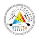 Analog Thermometer/Hygrometer, Battery-Free, Heatstroke and Influenza Prevention