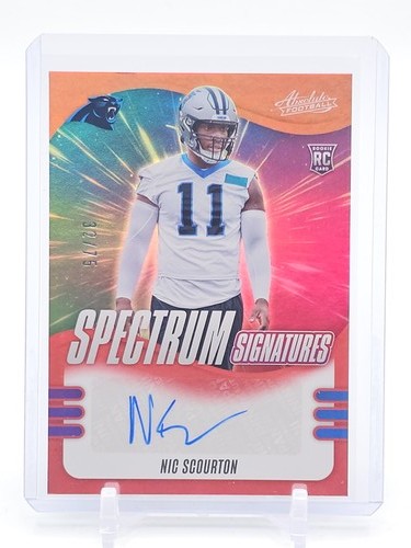2025 Panini Absolute Nic Scourton Base (RAW)