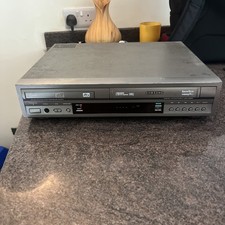 S1 Samsung SV-DVD1EA DVD/VCR Dual Deck - VHS & DVD Player Combo No Remote Tested