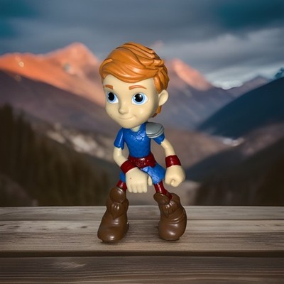 2020 DreamWorks Dragons: Rescue Riders Dak figure, Moveable  Arms Legs Head. T8