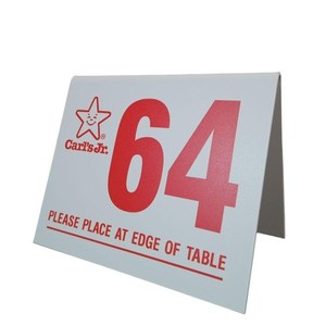 Carls Jr Table Number | eBay