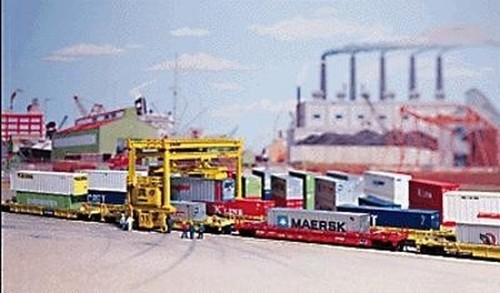 Walthers Cornerstone 933-3222 N MI-JACK Kit De Grúa Intermodal | Zustand: Nuevo