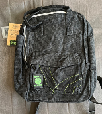 DIME BAGS Hot Box Extra Laptop Backpack Hemp NEW With Tags & packaging 420 Theme