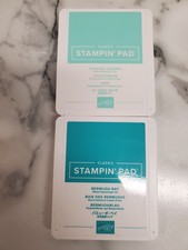 Stampin Up Ink Pads Coastal Cabana And Bermuda Bay- Discontinued