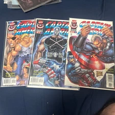 Marvel Captain America Heroes Reborn 2,3,4 Comics Bundle