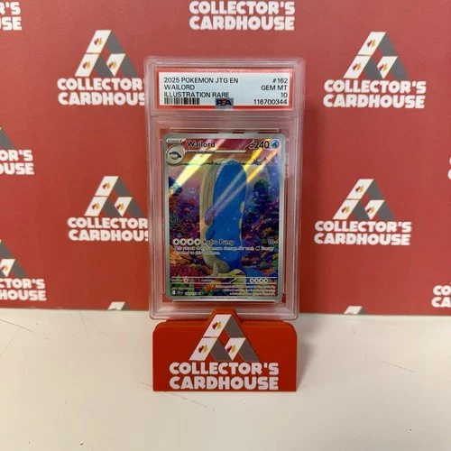Wailord | 162/159 | PSA 10 | Journey Together | G20