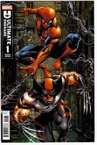 Ultimate Endgame #1 Dan Panosian Spider-man Wolverine Blind Bagged Variant NM-