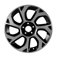 Wheel 16 5x98 Aluminum Black Gloss Machined Fits 2014-2018 Fiat 500l