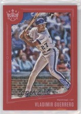 2019 Panini Diamond Kings Image Variation Red Framed Vladimir Guerrero HOF 0jl3