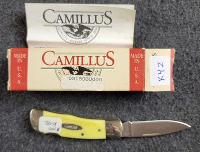 Camillus 715Y Small Lockback Knife ''Yello-Jaket'' K42