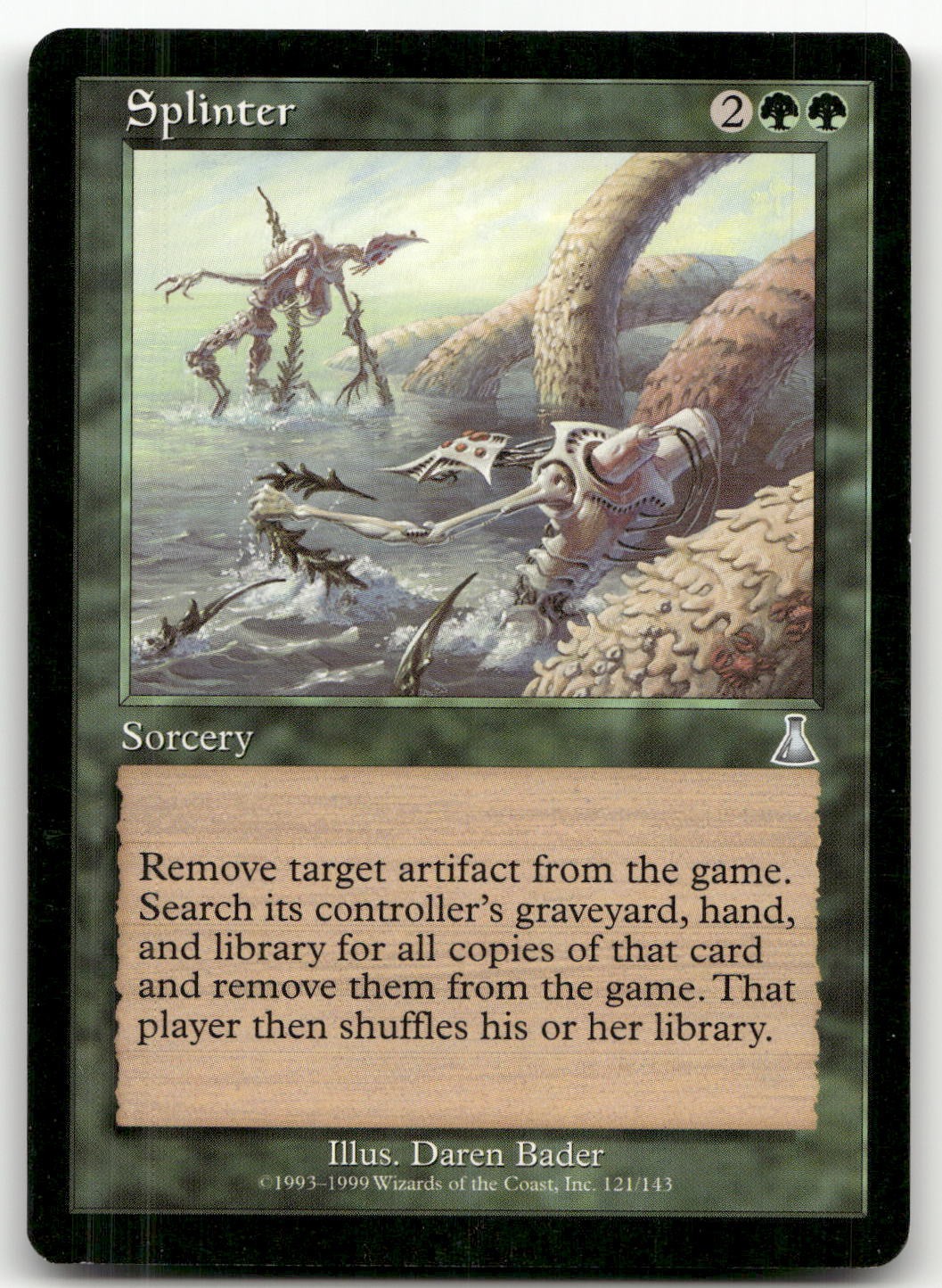 Splinter #121 (NM) Urza's Destiny UDS Magic MTG
