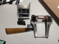 08-14 Cadillac Escalade Esv Platinum Interior Trim Radio Vent Wood Bezel Set