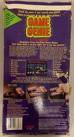 1990 CAMERICA GAME GENIE NINTENDO NES GAME ENHANCER MISSING CODEBOOK TESTED B