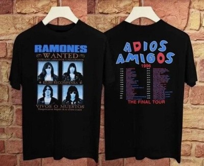 Vintage Ramones Adios Amigos The Final Tour Unisex T-Shirt