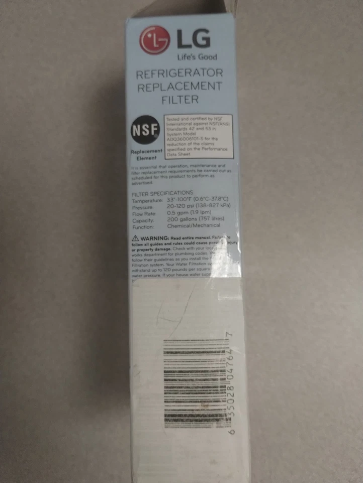 LG Refrigerator Replacement Filter ADQ36006101, LT700P 2-Pack - Image 4 of 4