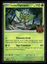 teal mask ogerpon pokemon card value Amazon.com: Pokémon TCG: Ogerpon ex Premium Collection : Toys & Games main image 1