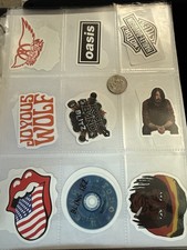 Music Sticker Lot 18 Sticker Lot Various Artist