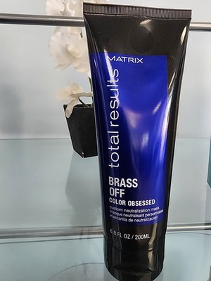 Matrix Total Results Brass Off  Mask for Brunettes