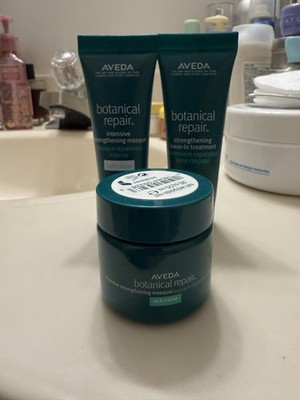 AVEDA BOTANICAL REPAIR HAIR CARE MINI SAMPLE PACK (MASQUE & TREATMENTS)
