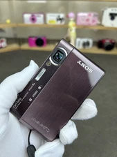 Sony DSC-T900 CyberShot Digital Camera 12.1MP CCD Camera  English - Brown