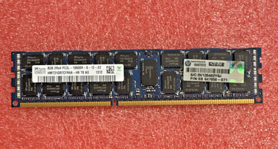 8GB PC3L-10600R 2Rx4 RDIMM 1333MHz DDR3 SK hynix ECC HMT31GR7CFR4A-H9