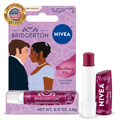 Blackberry Pie Lip Balm, Nourishing Lip Care, Bridgerton Limited Edition Tinted