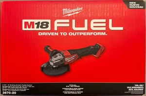 Milwaukee 3670-20 M18 6” Grinder de freinage remplace 2980-20 Nouveau