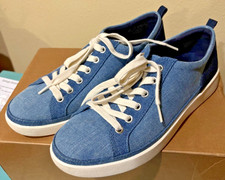 Vionic Winny Blue Casual Shoes Sneakers Women's Size 10 Wide