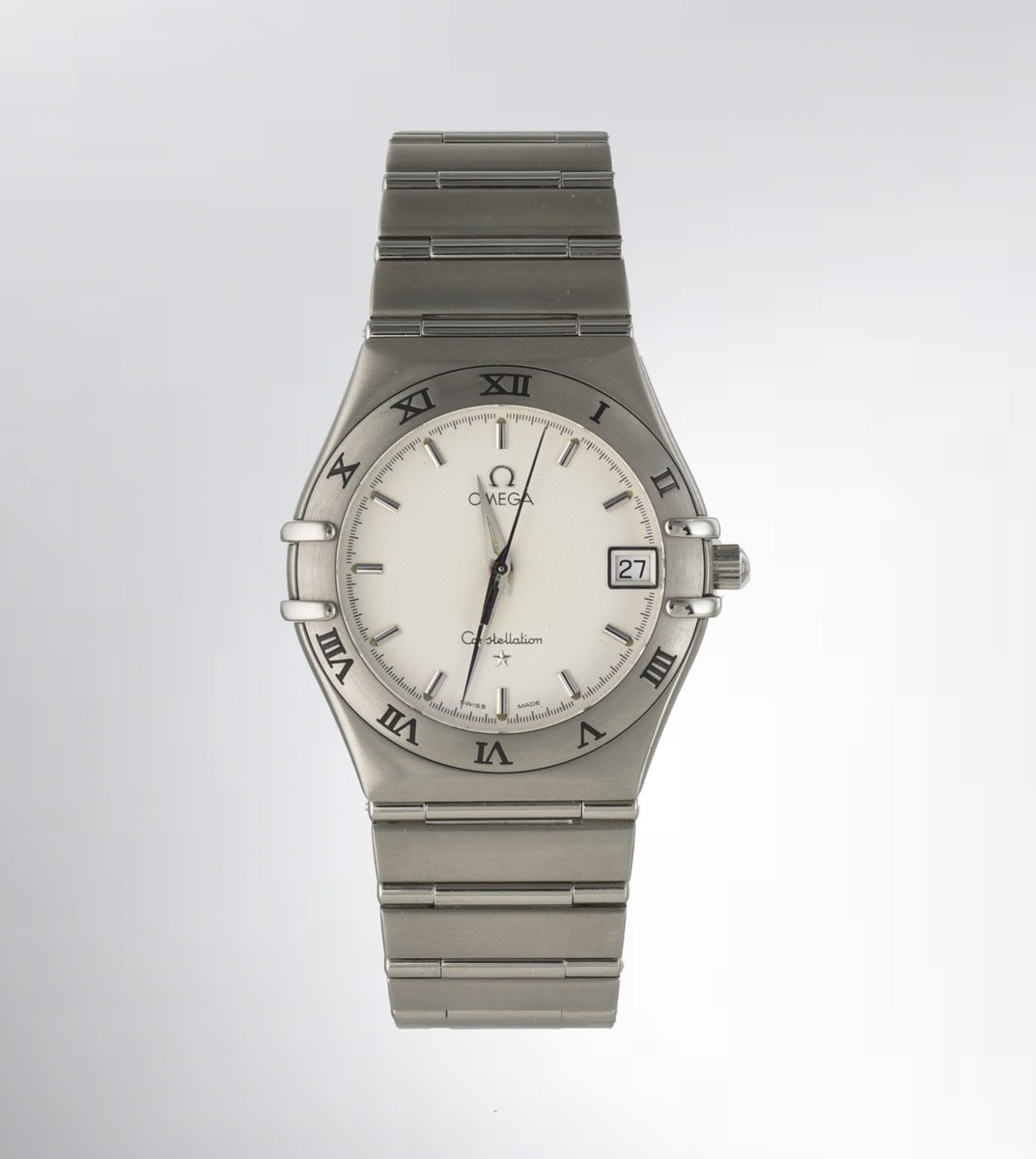 A*2様 OMEGA Constellation Quartz 本体 Men'a Omega CONSTELLATION MANHATTAN Quartz Watch in Stainless