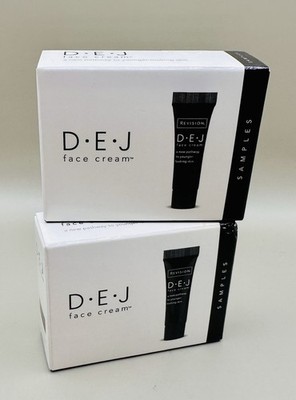 REVISION SKINCARE DEJ Face Cream Samples Lot of 2 Boxes 24 Tubes Total New