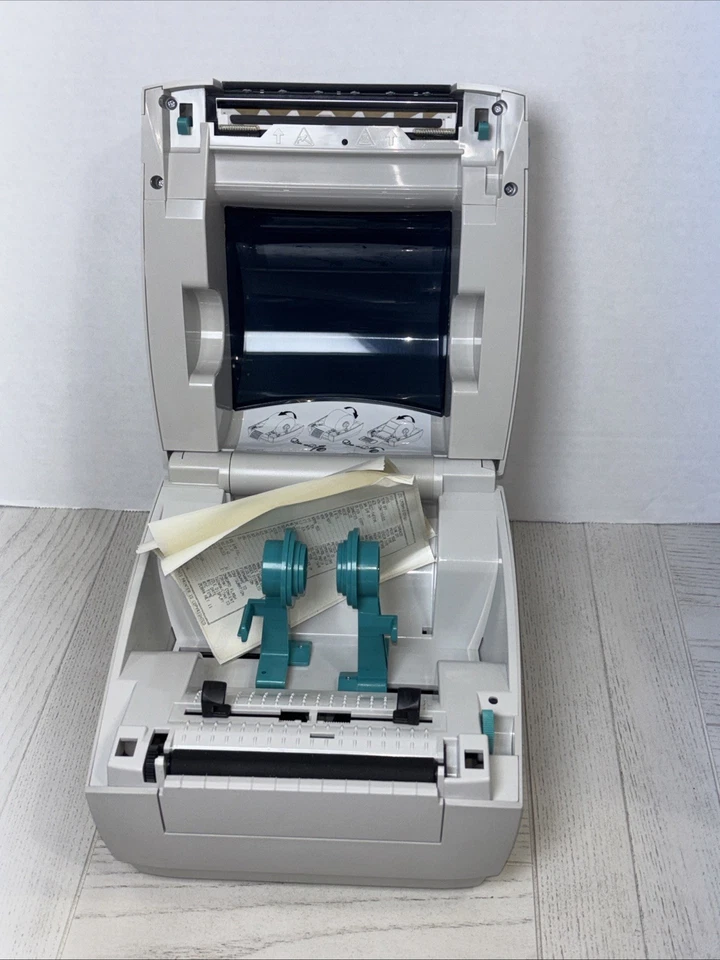 Zebra LP2844 Direct Thermal Label Printer - UNTESTED NO POWER CORD - Image 3 of 4