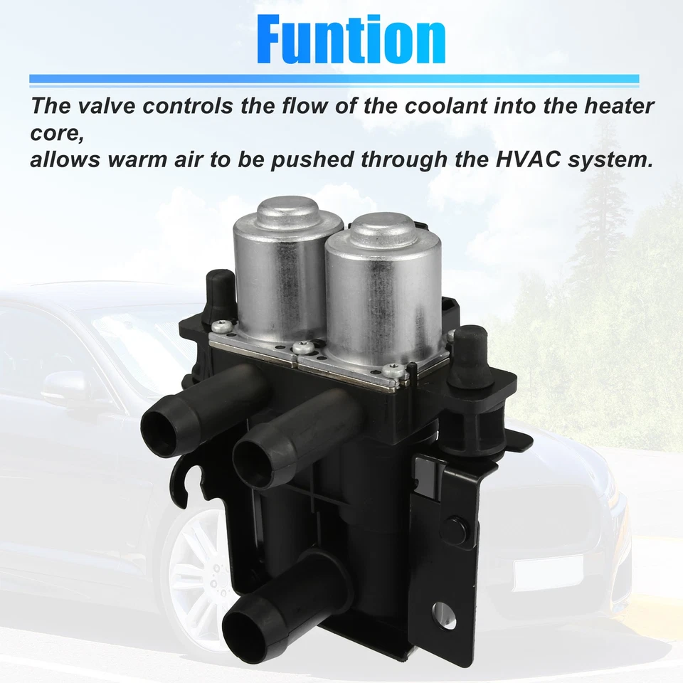 Pack (1) Engine Heater Control Valve Solenoid for Ford Thunderbird 2002-2003 Foto 4 de 4