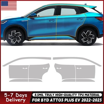 Doors PreCut Paint Protection Film Clear PPF For BYD Yuan Plus ATTO3 2022-2023