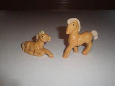 Rosemeade Pottery Rare Palomino Horse Figurines LOOK!